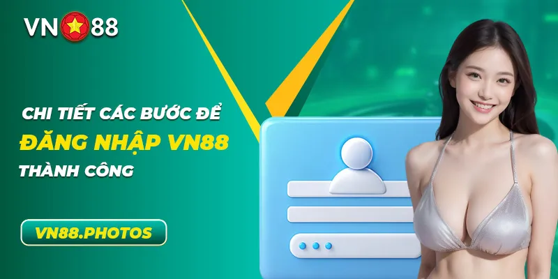 Chi tiết các bước để đăng nhập VN88 thành công