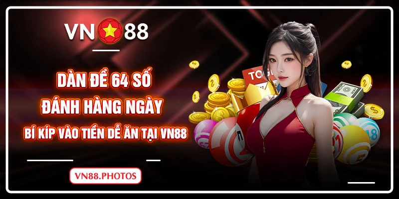 dàn đề 64 số đánh hàng ngày vn88